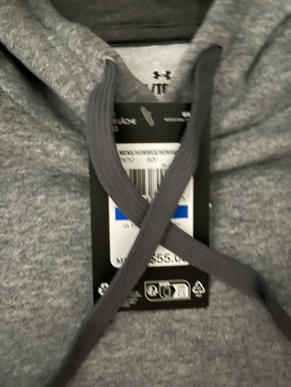 Under Armour Gray Pullover Hoodie - Picture 2 of 4